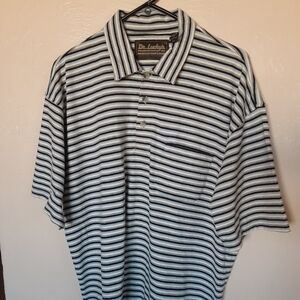 Dr. Lucky's Striped Polo